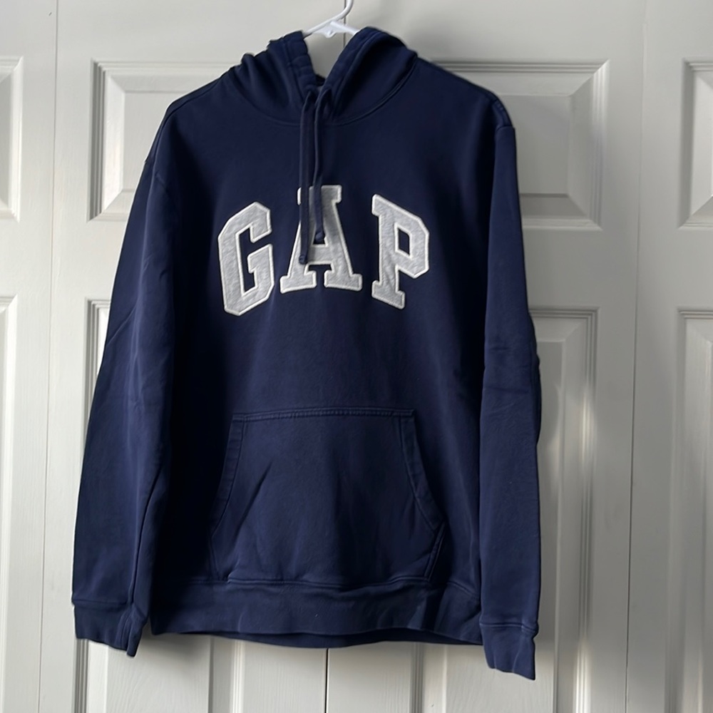 Gap Hoodie Sweatshirt Navy Blue